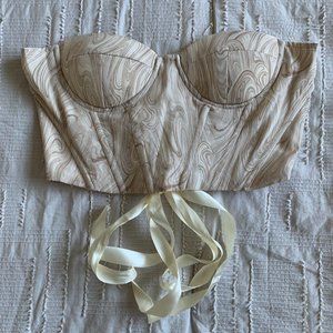 Strapless Corset Top